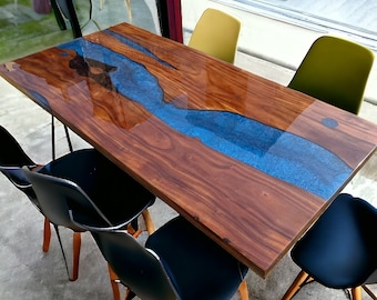 Epoxy Table, Custom Dining Table, Dining Room Table, Epoxy Table Top, Epoxy Kitchen Table, Custom Epoxy Dining Room Table