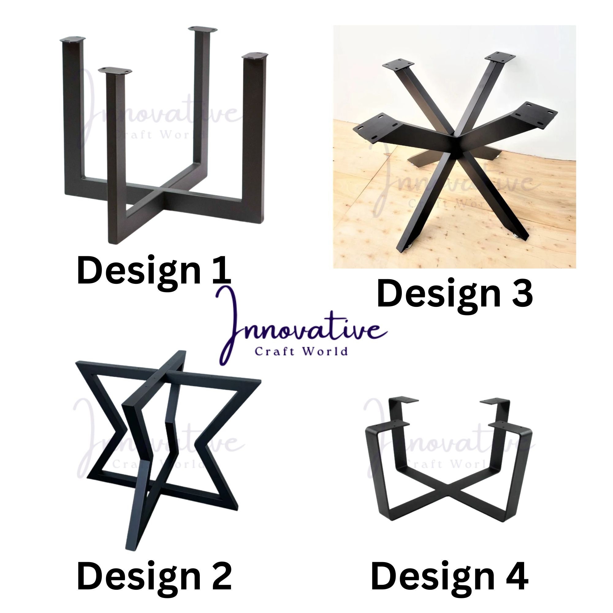 Metal Table Legs for Round Tables Metal Table Legs Metal Etsy