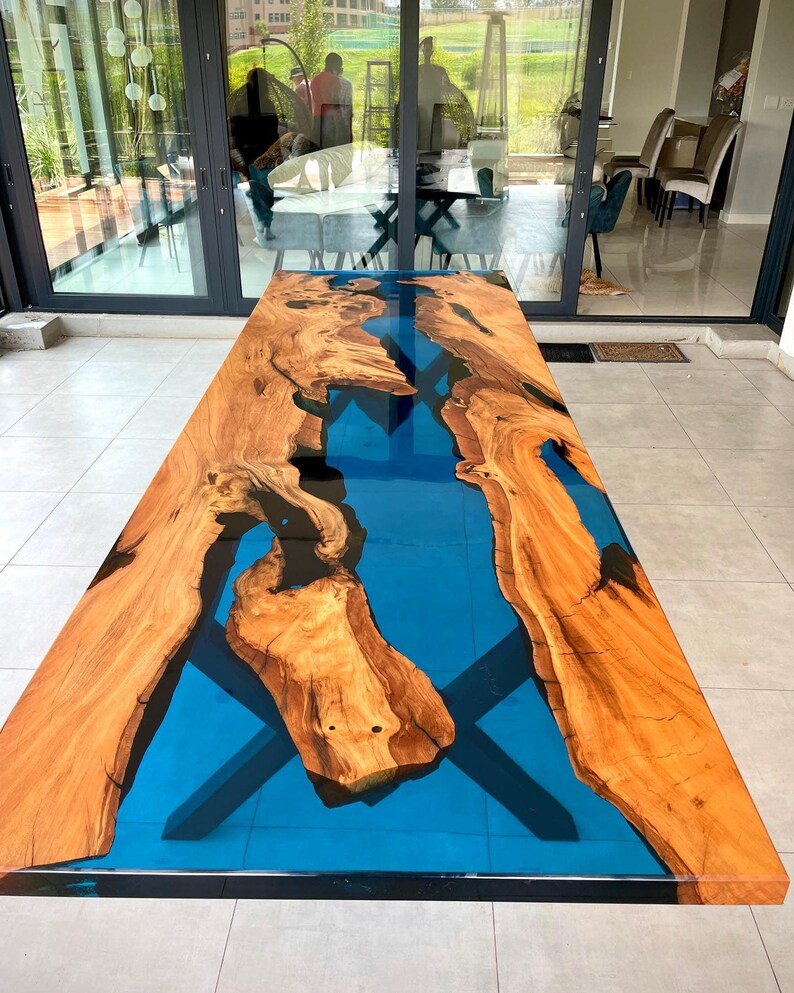 Epoxy Table Top Epoxy Resin Table Epoxy Dining Table Epoxy Etsy