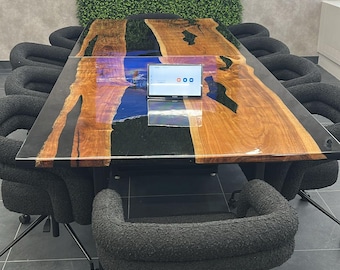 Epoxy Table, Custom Dining Table, Dining Room Table, Epoxy Table Top, Epoxy Kitchen Table, Custom Epoxy Dining Room Table