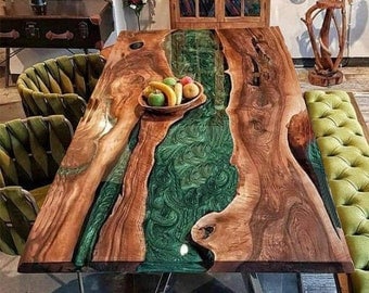 Epoxy Table Top, Epoxy Resin Table, Epoxy dining table, epoxy dining table rectangle, resin dining room table, sofa table
