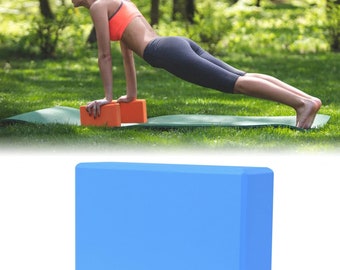 Set of 2 Yoga Block Fuchsia Foam Yoga Block Joga Block Pilates Fitness EN