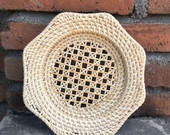 Placemats Set – Handmade rattan placemat – Handmade Table Decor –Table Decor