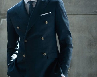 Buy Double Breasted Suit Online In 