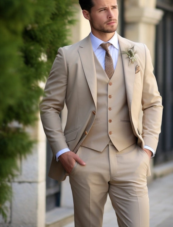 Maroon 3 Piece Checks Elegant Formal Fashion Men Suits – paanericlothing