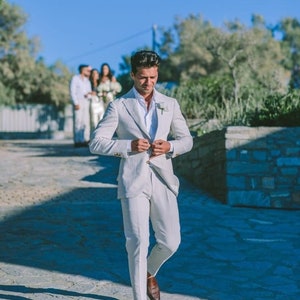 Linen coat pant design shop