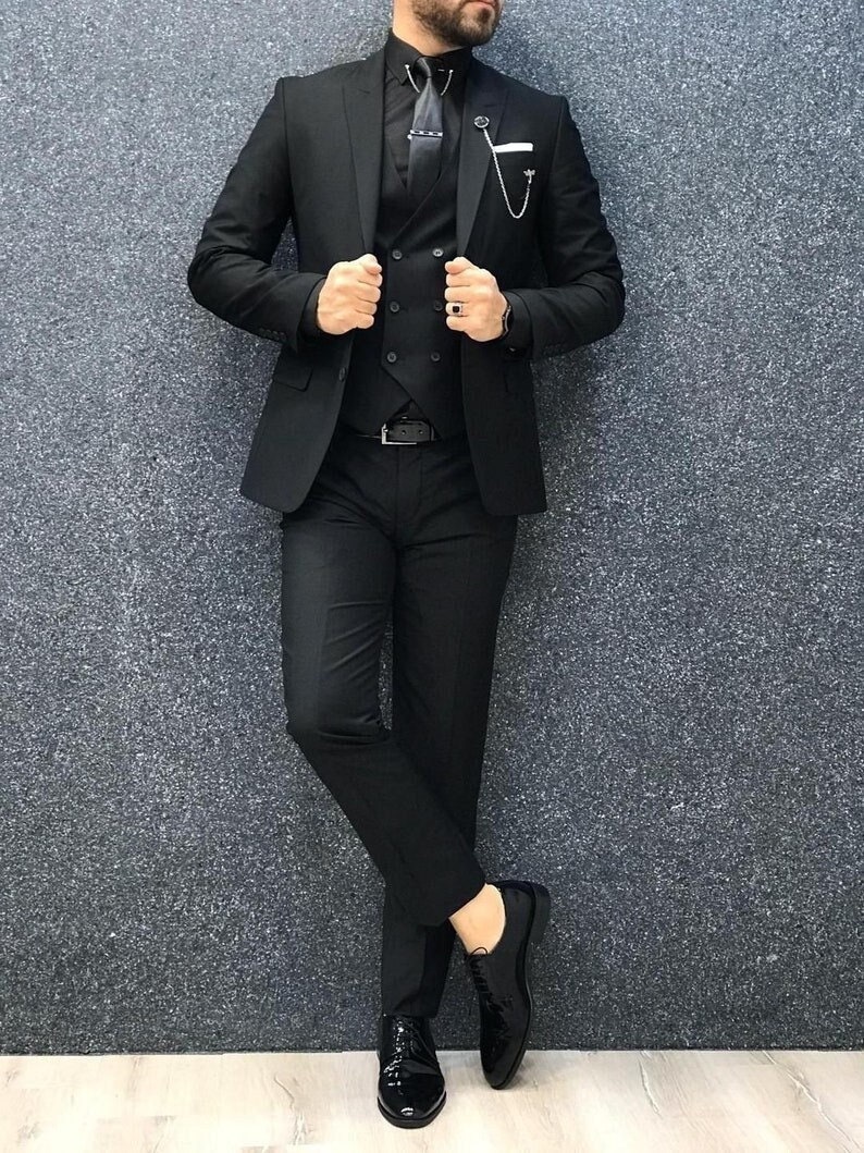 Black Suits For Men