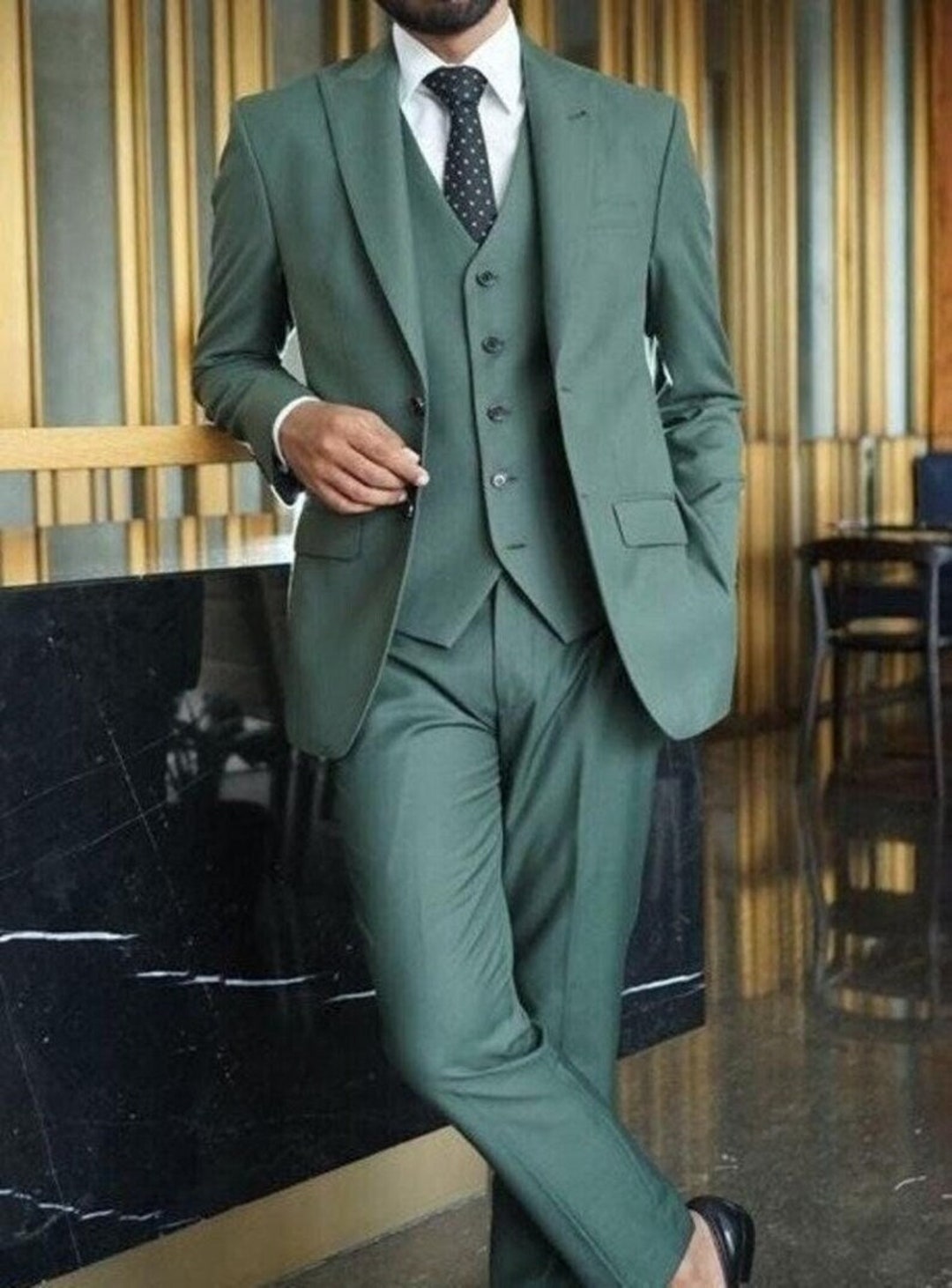 Men Linen Suit Men Suit Linen 2 Piece Linen Suit Beach Fashion