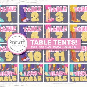 Pajama Party Bunco Set, Bunco Score Cards, Tally Sheets, Table Cards ...