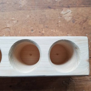 Wooden pencil holder 3-12 holes image 3
