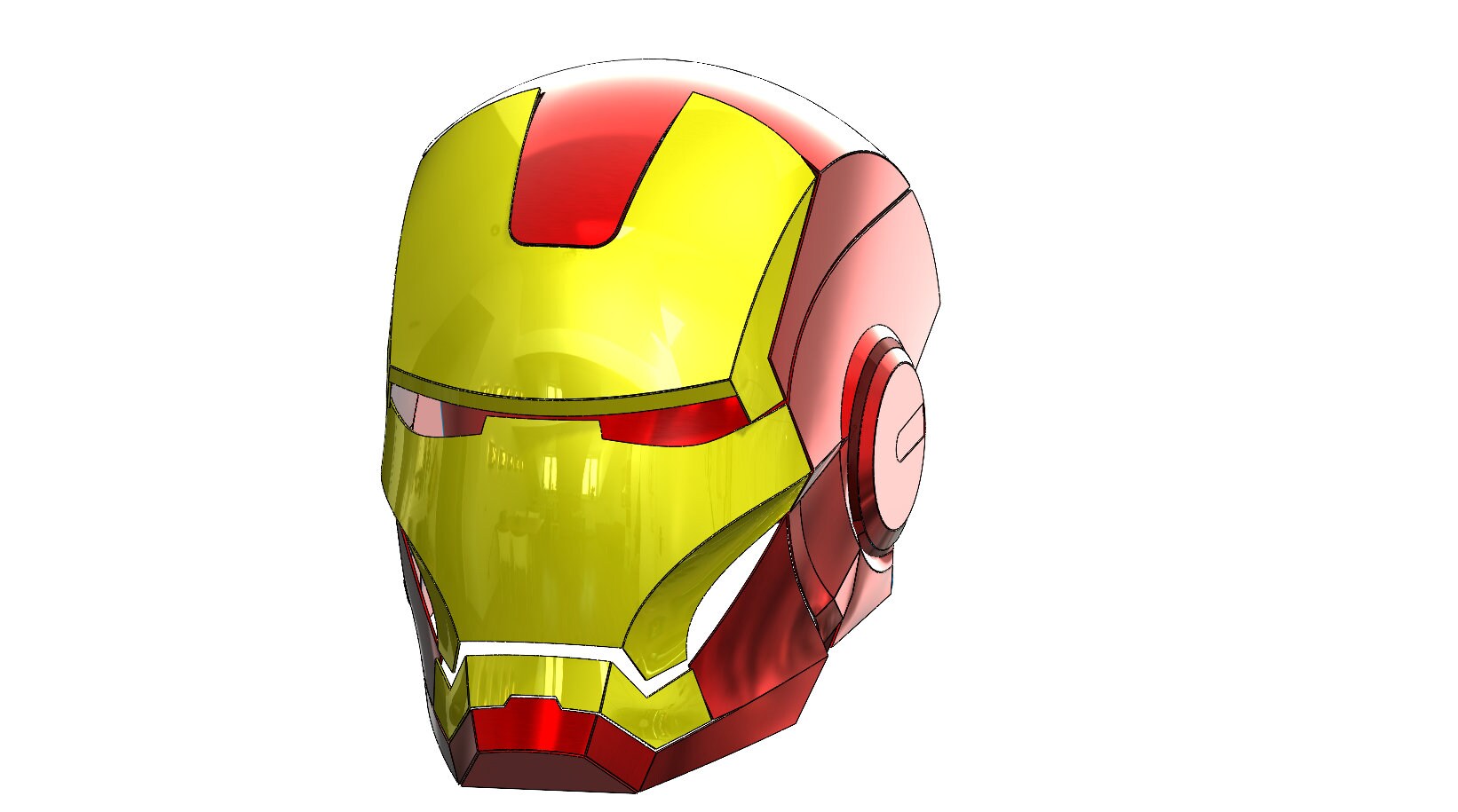 Iron Man 3D Printed Face Mask Custom Design for Marvel Fans Etsy