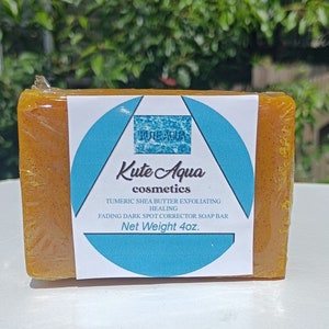 Jabón de miel y cúrcuma, 100 % natural y orgánico, para el cuerpo, la piel y el rostro, limpiador facial al por mayor.