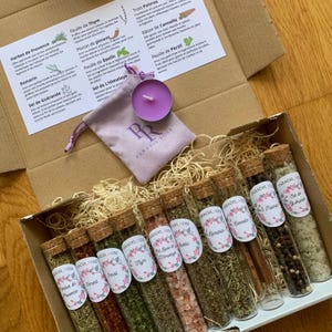 Coffret Épices | Cadeau invité de mariage | Cadeau demoiselle d’honneur | Cadeau d’entreprise | Cadeau de Noël…