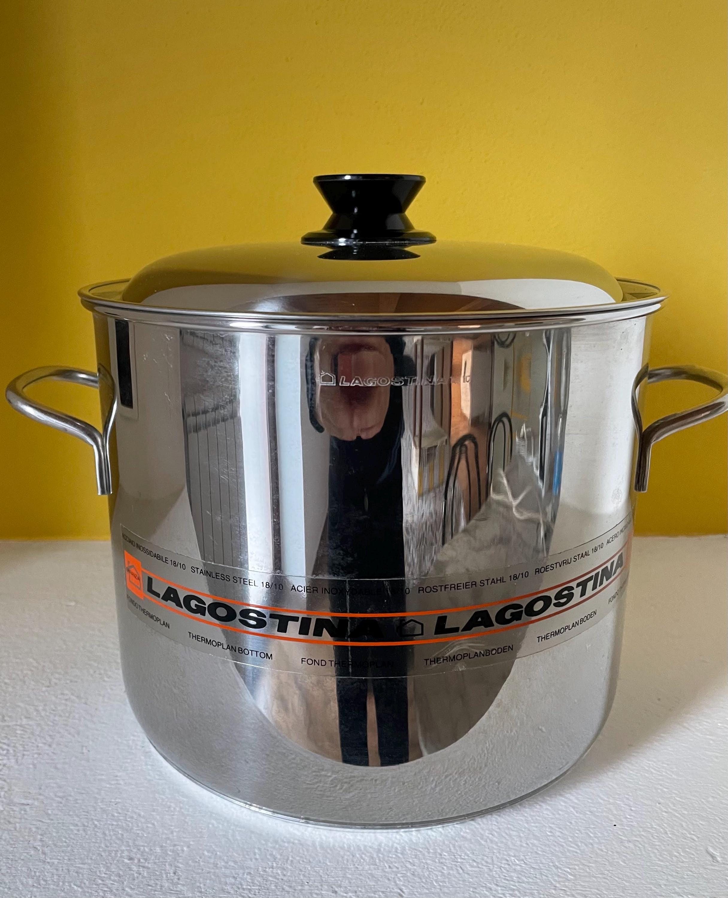 Lagostina 18/10 Stainless Steel Pot Made in Italy - Etsy