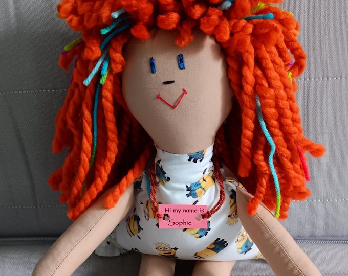 Traditional Rag Doll Girl - Etsy Canada