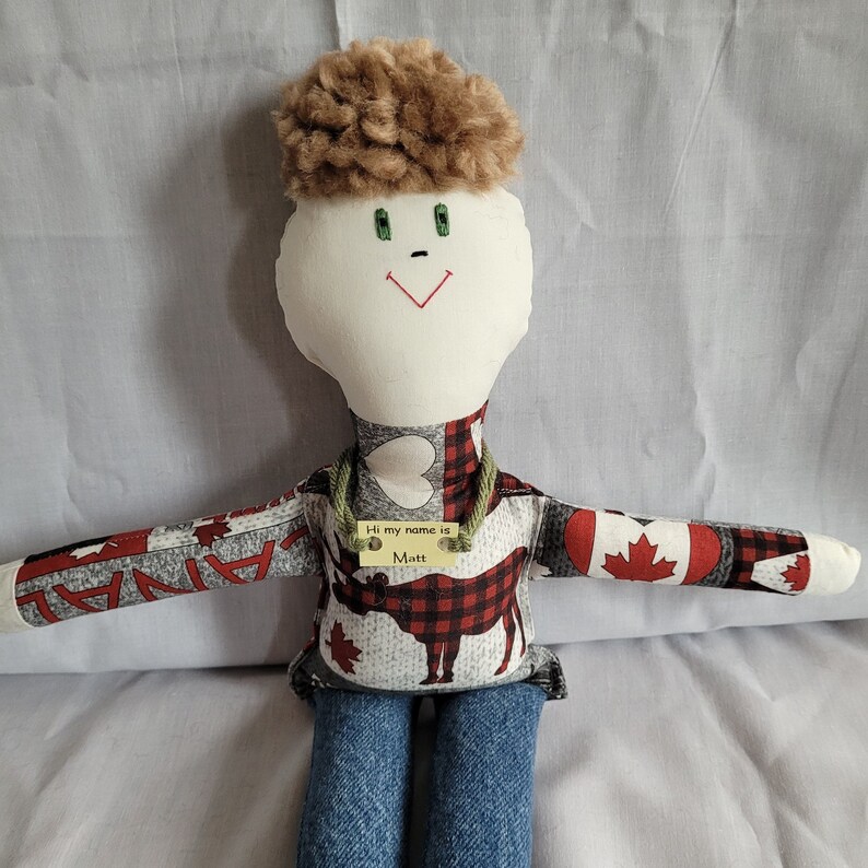 Traditional Rag Doll Boy - Etsy Canada