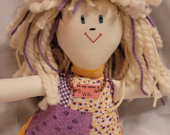 Traditional Rag Doll Girl