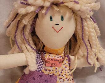 Traditional Rag Doll Girl - Etsy Canada