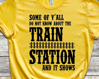 Yellowstone Train Station Saying - Digital Files Download - .svg, .png, .jpg