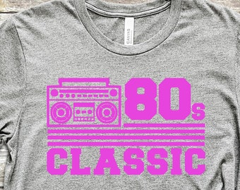 1980's Classic - Digital Files Download - .svg, .png, .jpg,