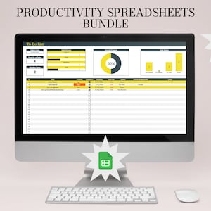 Life Planner Google Sheets 2024 | Tracker Spreadsheet | Google Sheets Digital Planner | Dashboard Planner Bundle | Productivity Planner 2024