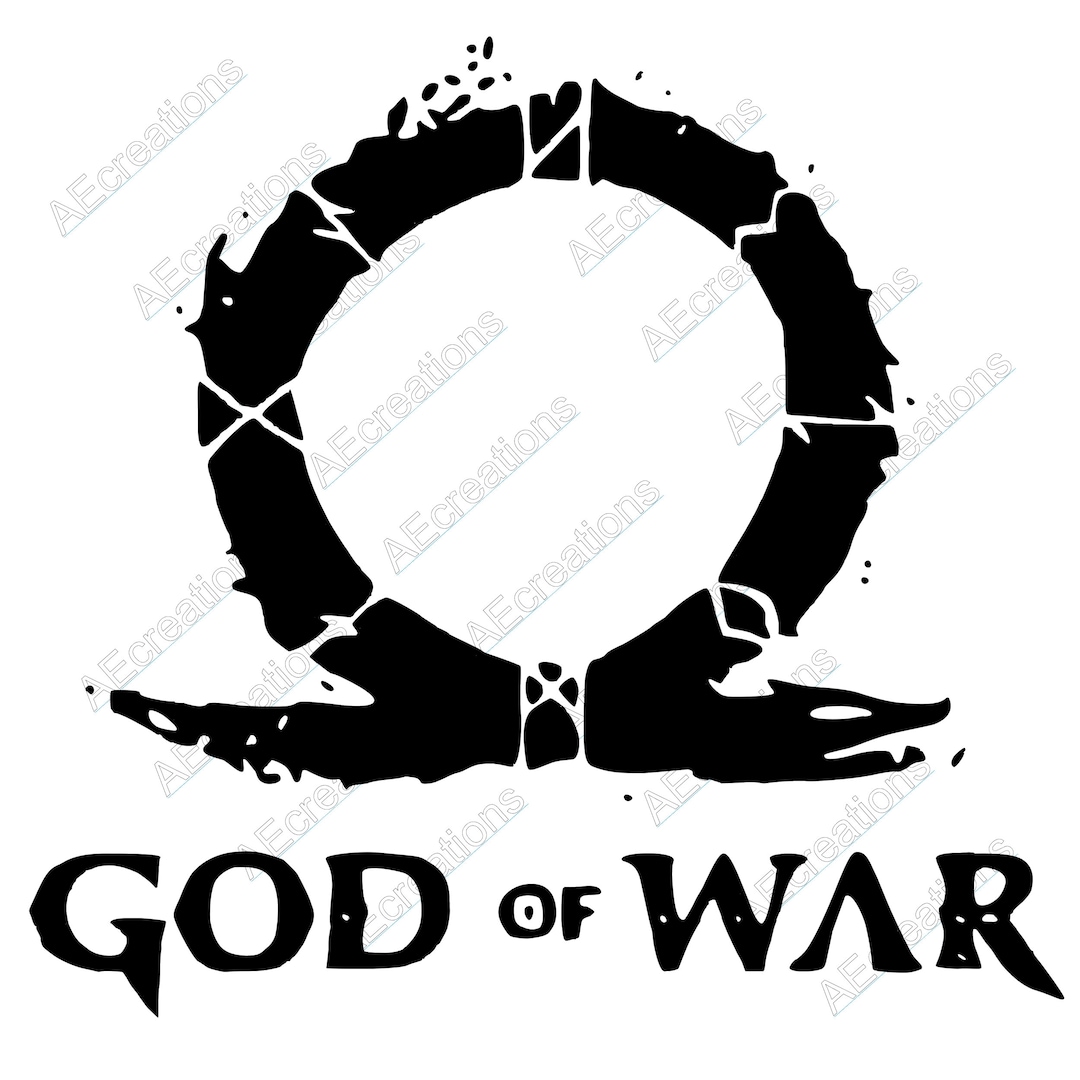 God of War SVG Etsy