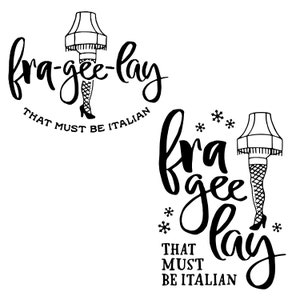 Frageelay SVG Bundle, un pacchetto SVG di storia di Natale