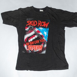 Skid Row Vintage T Shirt - Etsy