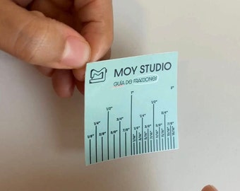 Sticker para Costura | Guía de Fracciones