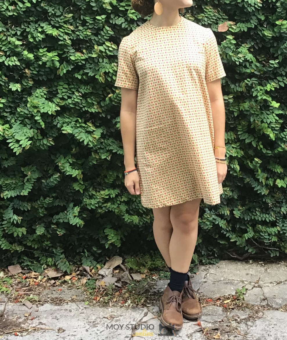 A-line Dress Sewing Pattern: Short Sleeve, Size 02-24 (PDF Pattern) - Etsy