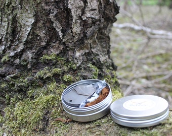 pocket flint and steel striker kit