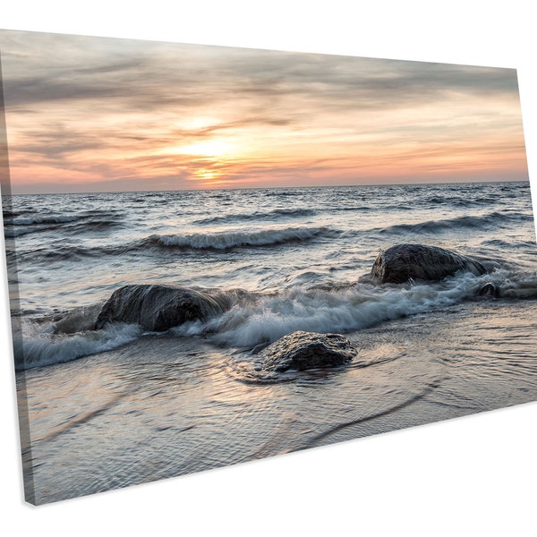 Beach Canvas Etsy UK