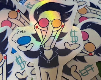 Calcomanía holográfica de vinilo SPAMTON, número 1 en ventas, 1997