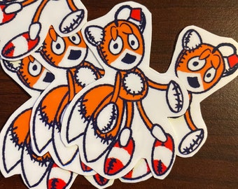 Tails Doll Sonic R Creepypasta Horror SEGA Pegatina