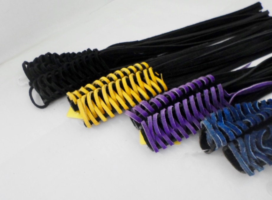 Custom Lever Covers 12 Fringe Black You Pick the Lacing Etsy