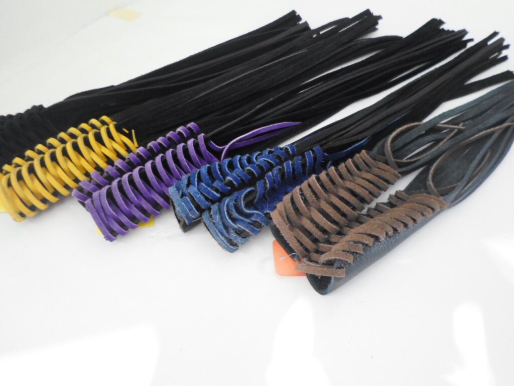 Custom Lever Covers 12 Fringe Black You Pick the Lacing Etsy