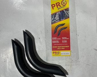 Pro Guards Crash Bar Protectors Harley Engine Guard Touring Black FRONT SET ONLY