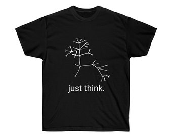 Tree of Life (just think.) - Unisex Cotton Tee