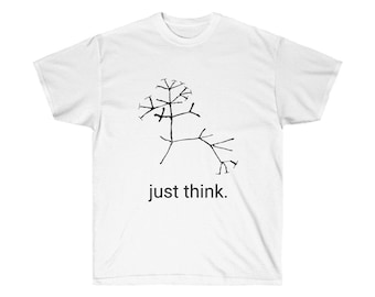 Tree of Life (just think.) Unisex Cotton Tee
