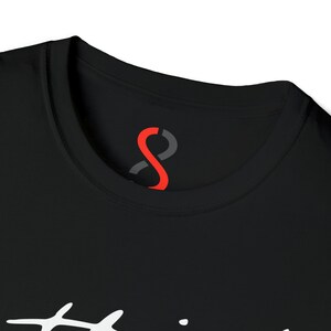 Charles Darwin I Think Unisex Softstyle T-Shirt image 3