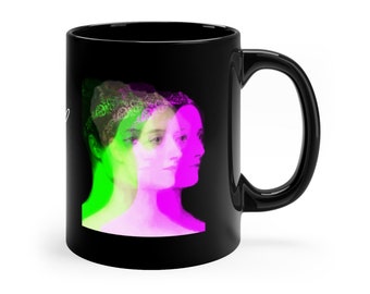 Vanguards of Science - Ada Lovelace Signature Black Mug