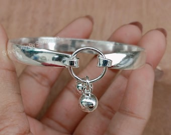 Thick Sterling Silver West Indian Bangles: Handmade Boho Jewelry