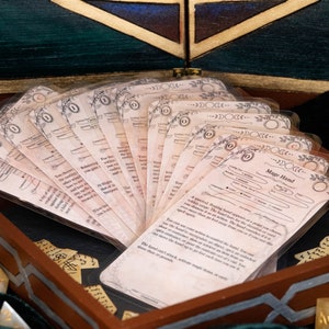 Wszystkie klasy - Formularze kart zaklęć do wypełniania dla gier RPG - Duży pakiet (cyfrowy)