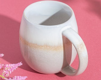 Dip Glazed Ombre Tea Coffee Mug, Cute Christmas Mugs Gift for him
