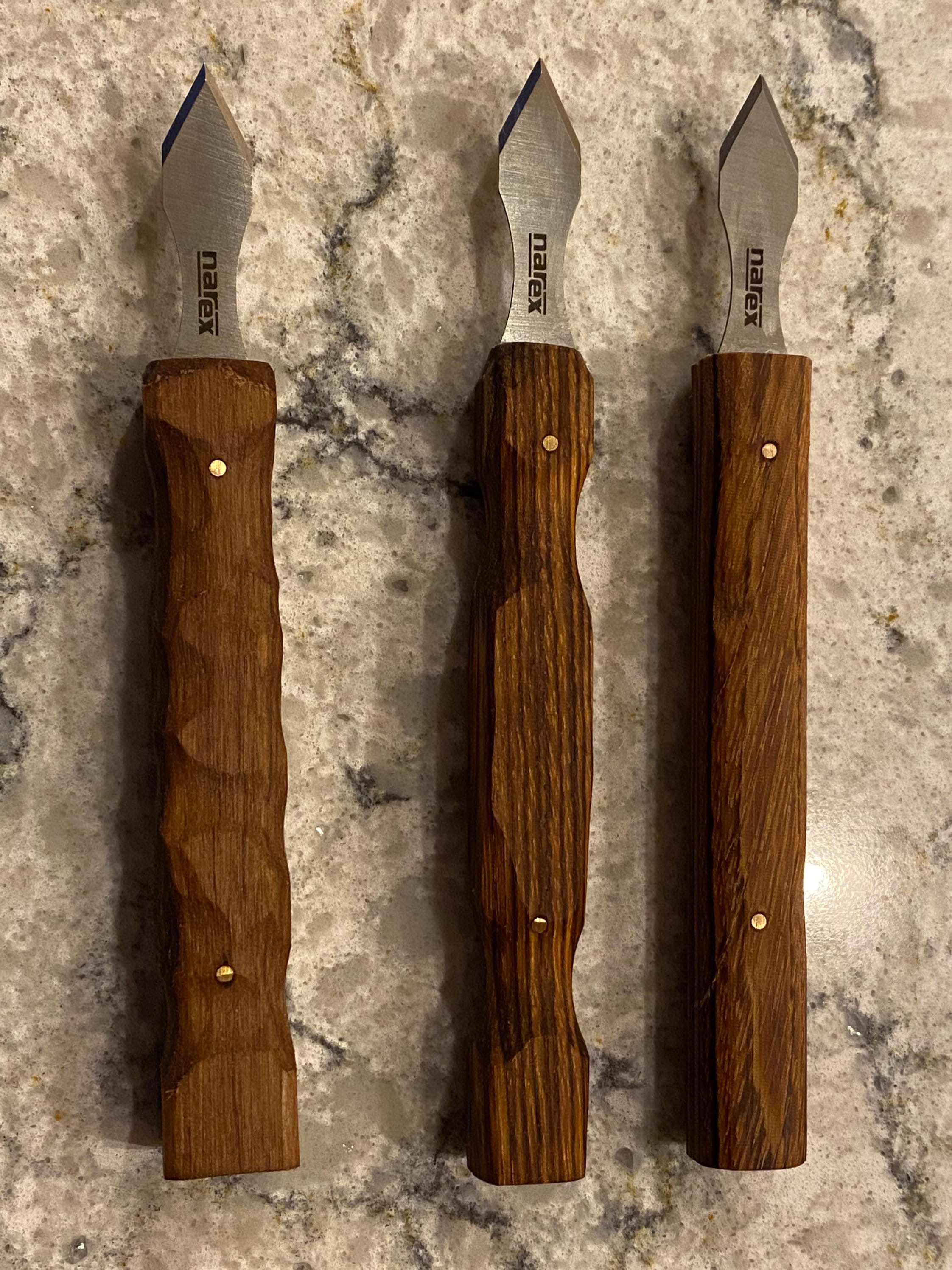 UJ Ramelson 5 Piece Complete Wood Marking Carving Drawing Knife Set With 9  Sliding Bevel and Hardwood Marking Gauge 