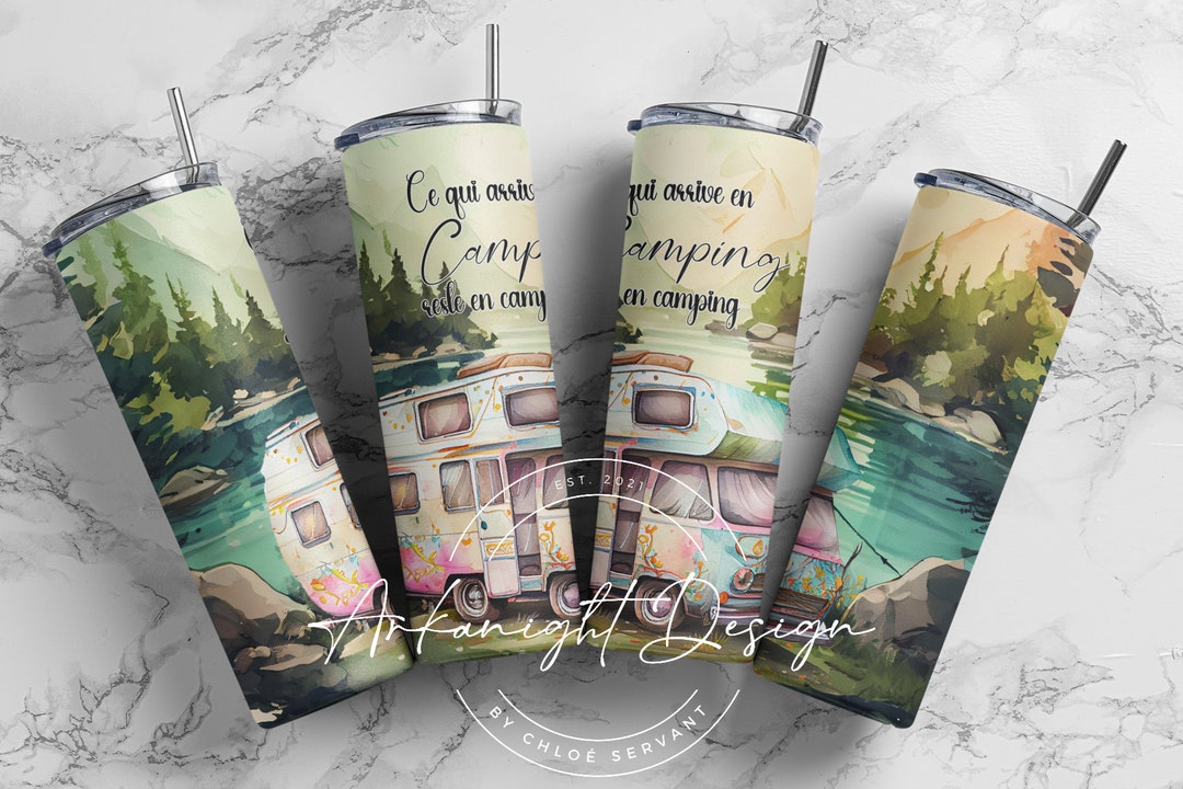 Sublimation En Français Tumblers Wrap Design for 20oz Straight Etsy
