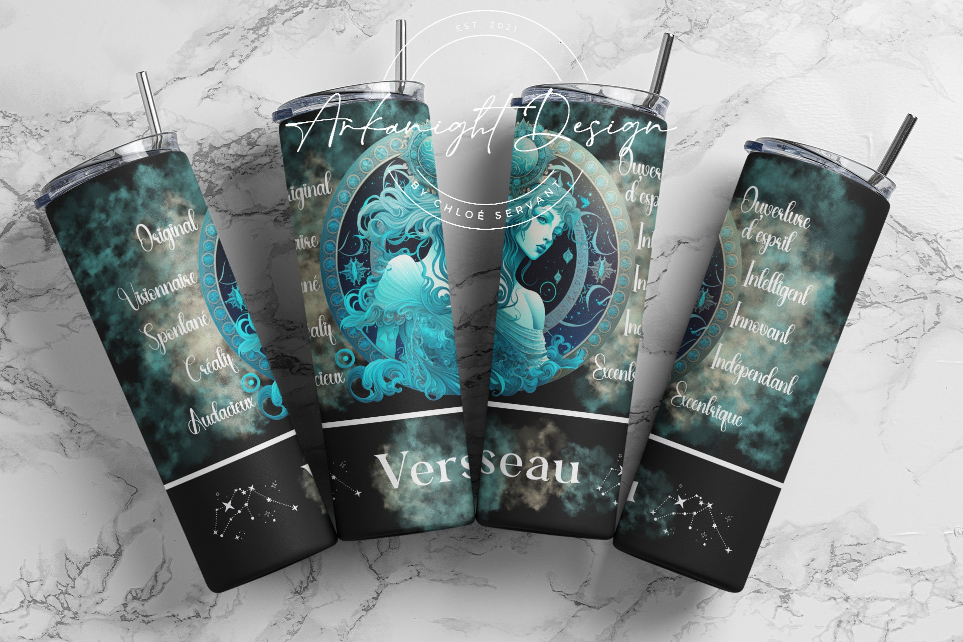 Sublimation En Français Tumblers Wrap Design for 20oz Straight Etsy