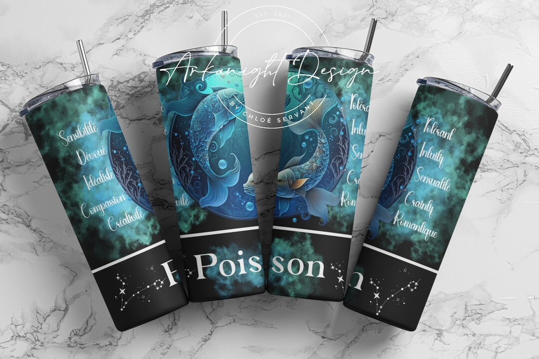 Sublimation En Français Tumblers Wrap Design for 20oz Straight Etsy