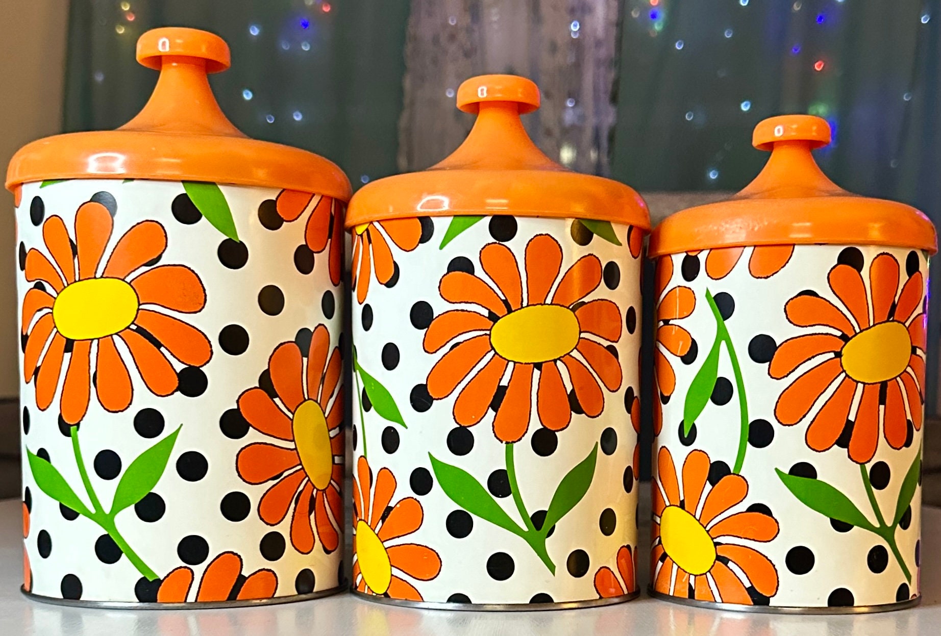 Orange Large Ceramic Jar by &Klevering – Gretel Home