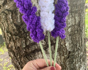 3 Everlasting Crochet Lavender